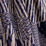 Gaze Bambula geometrisch Ebenholz Violett - Ribes y Casals