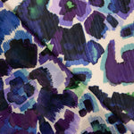 Bedruckte Polyester-Gaze, Aquarell-Violett - Ribes y Casals