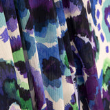 Bedruckte Polyester-Gaze, Aquarell-Violett - Ribes y Casals