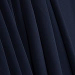 Marineblaue Georgette - Ribes y Casals