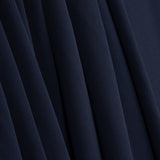 Marineblaue Georgette - Ribes y Casals