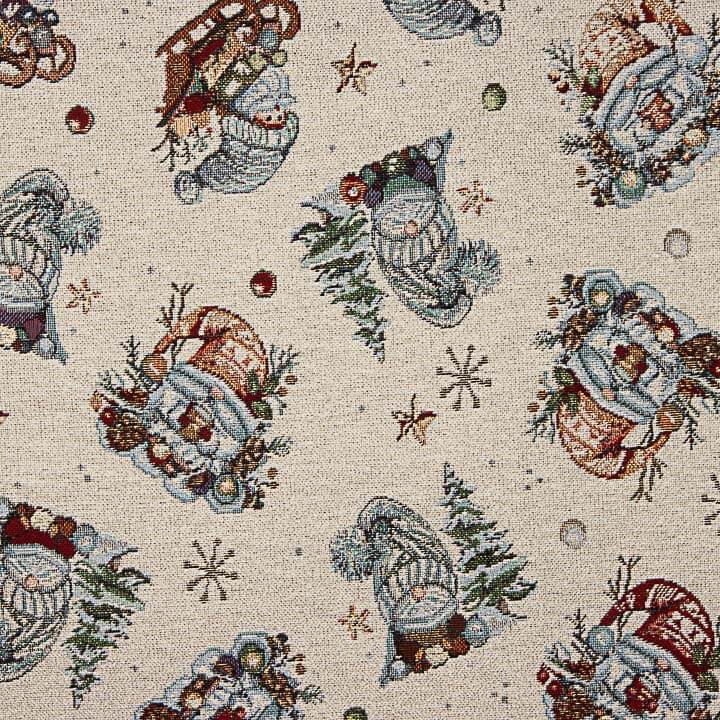 Weihnachts-Gobelin „Geschenke“ auf naturfarbenem Hintergrund mit Lurex - Ribes y Casals