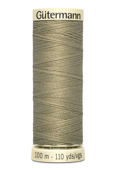 Gütermann-Garn 100 m, Farbe 258, Khaki, weich - Ribes y Casals