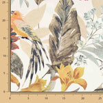 Canvas mit Leinenstoff-Optik „Tropenmuster“, mehrfarbig - Ribes y Casals