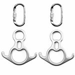 Aerial Rigging Pack: 2 Karabiner + 2 Big 8 für Antennengurte - Ribes y Casals