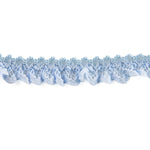 Weiche blaue Spitzenborte 15 mm - Ribes y Casals