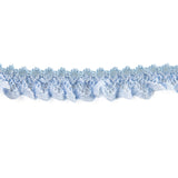 Weiche blaue Spitzenborte 15 mm - Ribes y Casals