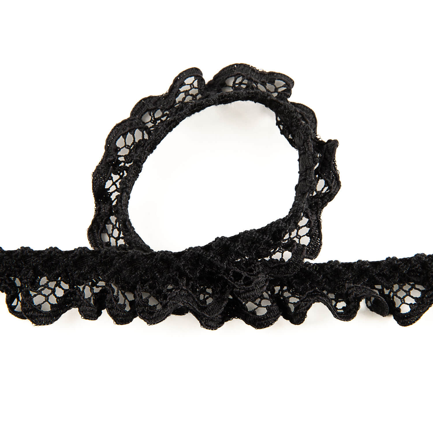 Lace Strip Schwarz 15mm - Ribes y Casals