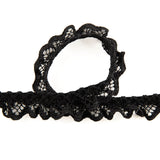 Lace Strip Schwarz 15mm - Ribes y Casals