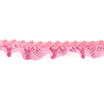 Bubblegum Rosa Spitze Streifen 15mm - Ribes y Casals