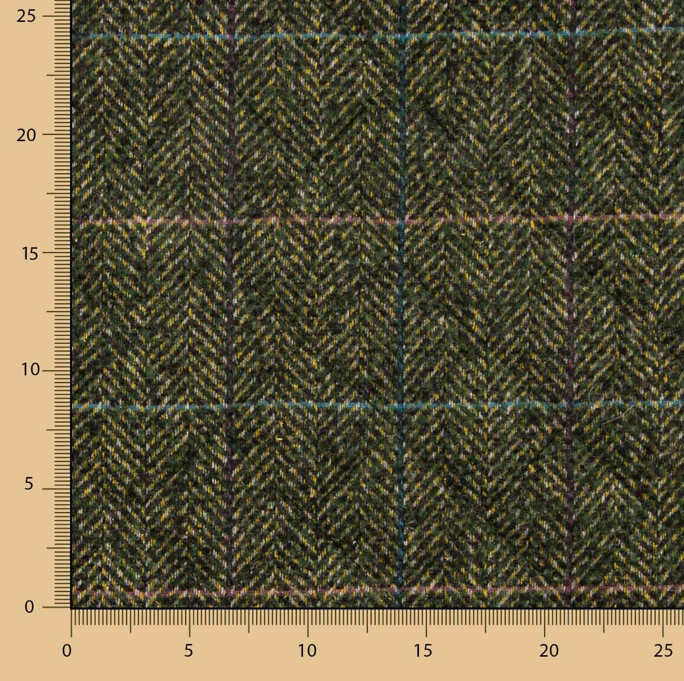 Gesteppte Fischgrätenwolle mit Twill-Futter - Ribes y Casals