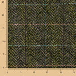 Gesteppte Fischgrätenwolle mit Twill-Futter - Ribes y Casals