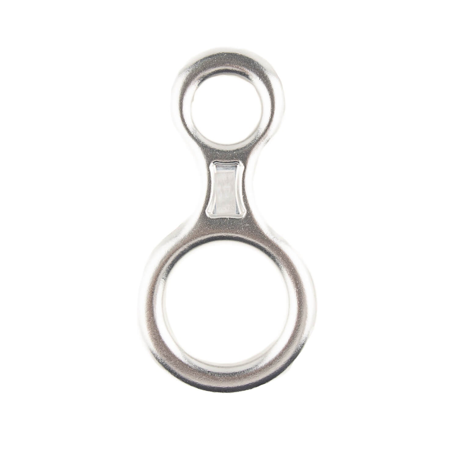 Aluminium versilbert 8 Form Abseilring - Ribes y Casals