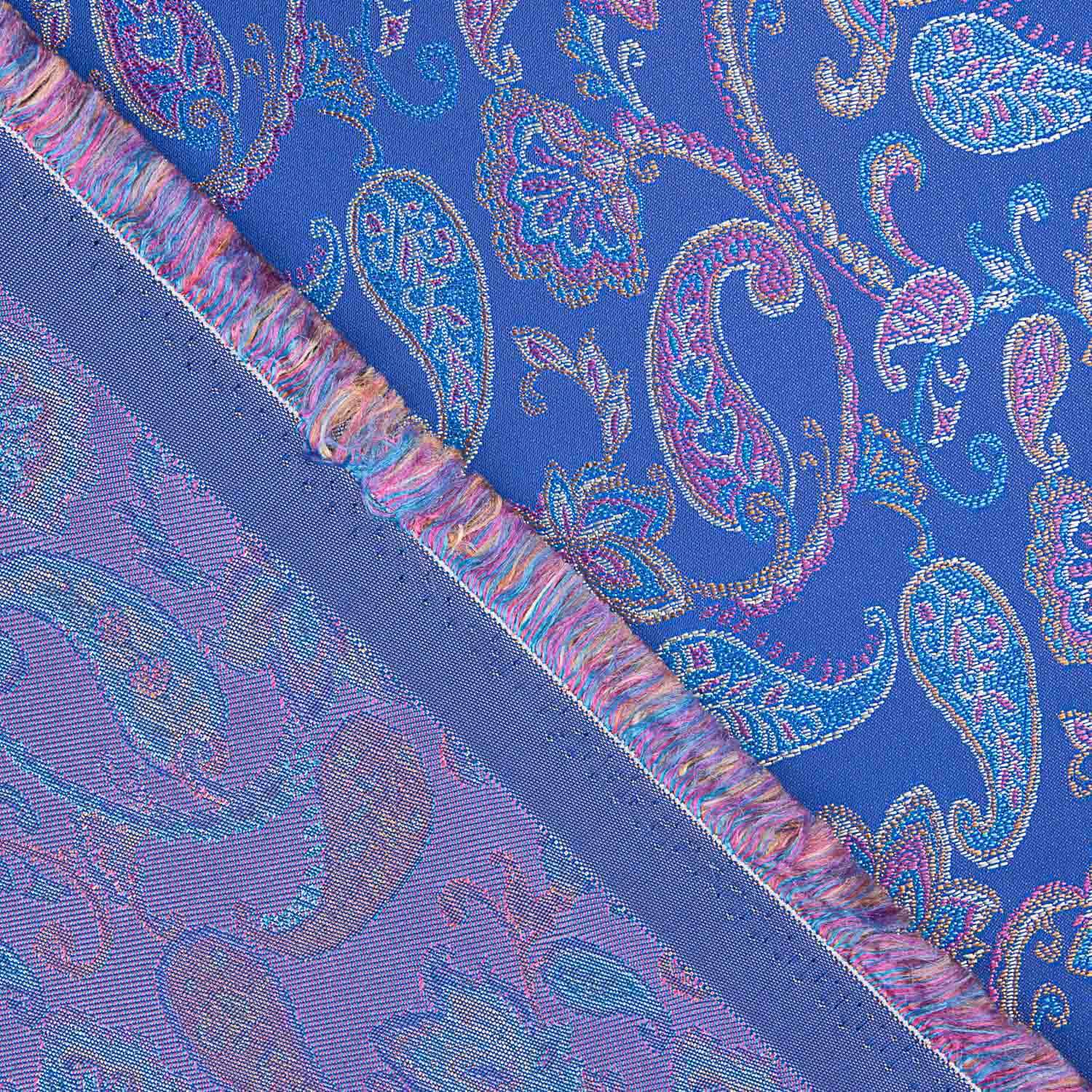 Jacquard Kaschmir Electric Blue - Ribes y Casals