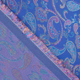 Jacquard Kaschmir Electric Blue - Ribes y Casals