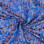 Jacquard Kaschmir Electric Blue - Ribes y Casals