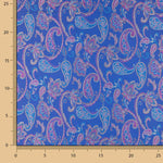 Jacquard Kaschmir Electric Blue - Ribes y Casals