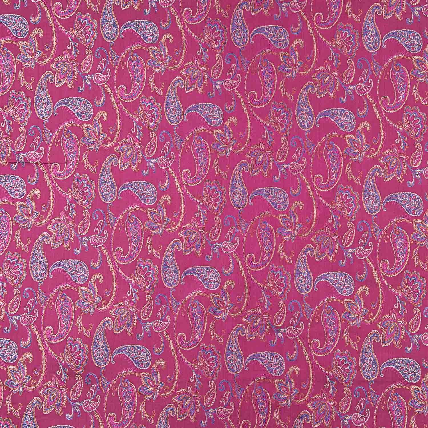 Jacquard Kaschmir Fuchsia - Ribes y Casals