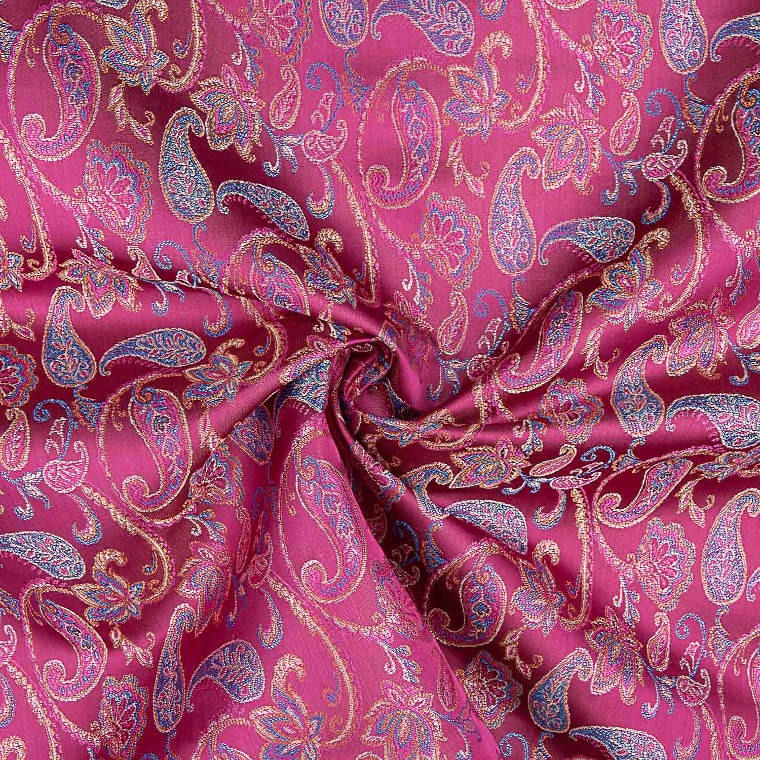 Jacquard Kaschmir Fuchsia - Ribes y Casals