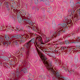Jacquard Kaschmir Fuchsia - Ribes y Casals