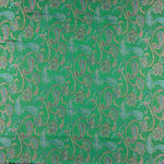 Jacquard Kaschmir Smaragdgrün - Ribes y Casals
