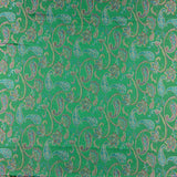 Jacquard Kaschmir Smaragdgrün - Ribes y Casals