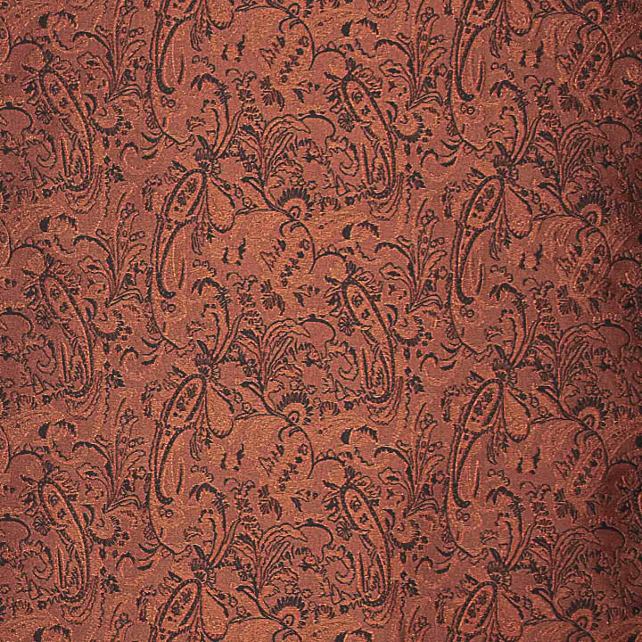 Kupfer-Jacquard mit Lurex Royal - Ribes y Casals