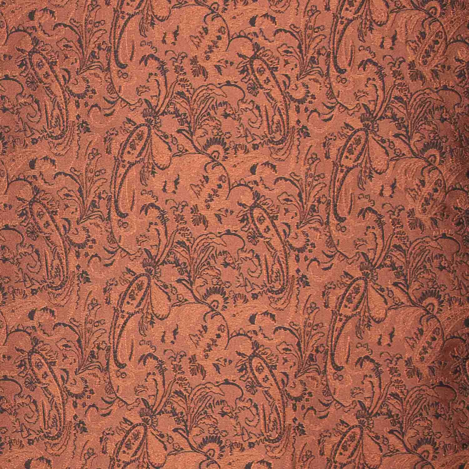 Kupfer-Jacquard mit Lurex Royal - Ribes y Casals