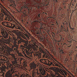 Kupfer-Jacquard mit Lurex Royal - Ribes y Casals