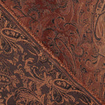 Kupfer-Jacquard mit Lurex Royal - Ribes y Casals