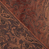 Kupfer-Jacquard mit Lurex Royal - Ribes y Casals