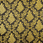 Schwarzer Jacquard mit goldenem Lurex - Ribes y Casals