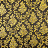 Schwarzer Jacquard mit goldenem Lurex - Ribes y Casals