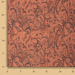 Kupfer-Jacquard mit Lurex Royal - Ribes y Casals