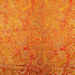 Roter Jacquard mit goldenem Lurex-Kaschmir - Ribes y Casals