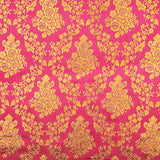 Rosa Jacquard mit goldenem Lurex - Ribes y Casals