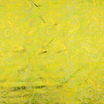 Grüner Jacquard mit goldenem Lurex - Ribes y Casals