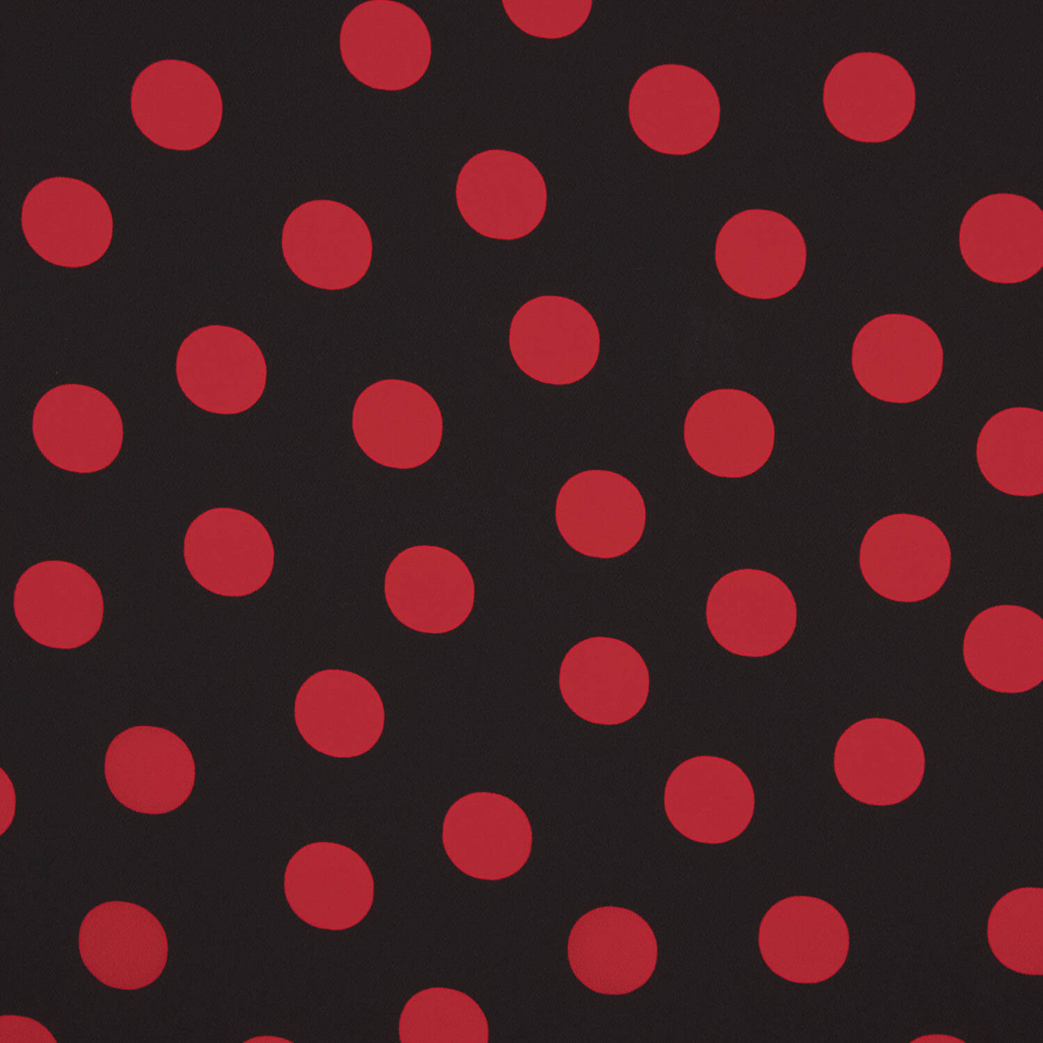 Koshibo Polka Dots 33mm Schwarz-Rot - Ribes y Casals