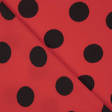 Koshibo Polka Dots 33mm Rot-Schwarz - Ribes y Casals