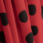 Koshibo Polka Dots 33mm Rot-Schwarz - Ribes y Casals