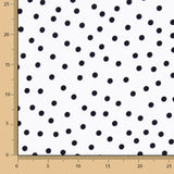 Koshibo Polka Dots 7mm Marineblau-Weiß - Ribes y Casals