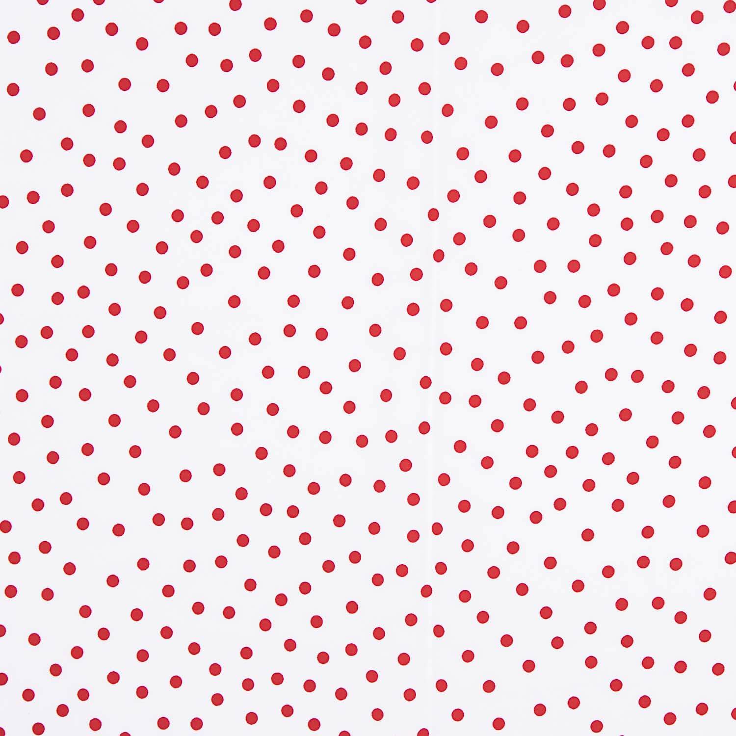Koshibo Polka Dots 7mm Weiß-Rot - Ribes y Casals