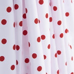 Koshibo Polka Dots 7mm Weiß-Rot - Ribes y Casals