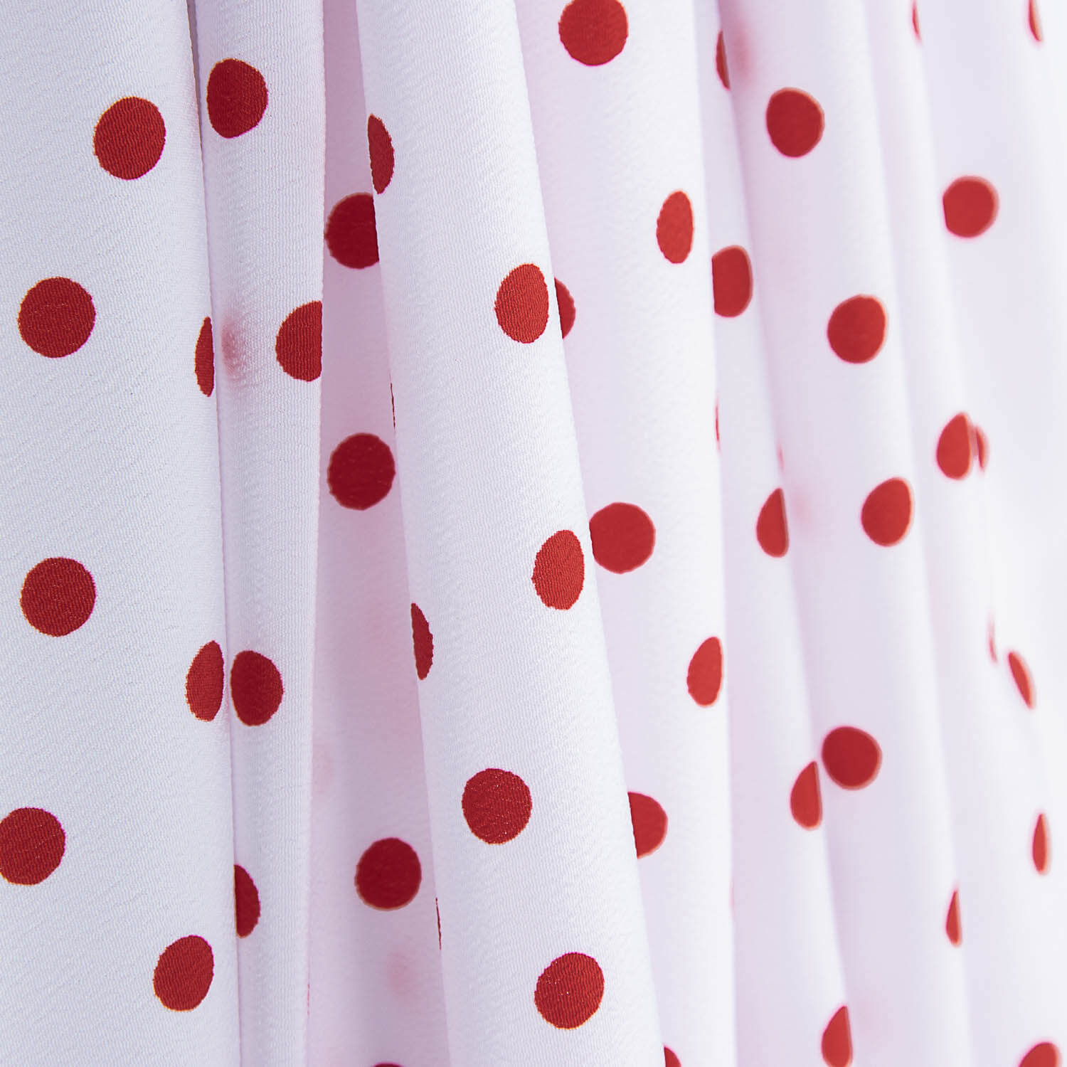 Koshibo Polka Dots 7mm Weiß-Rot - Ribes y Casals