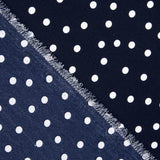Koshibo Polka Dots 7mm Marineblau-Weiß - Ribes y Casals
