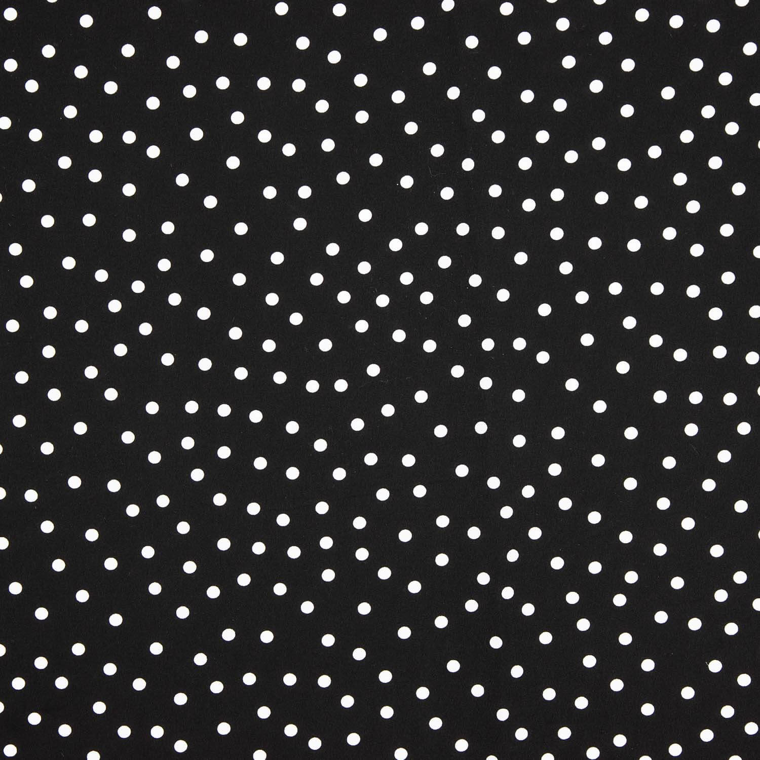 Koshibo Polka Dots 7mm Schwarz-Weiß - Ribes y Casals