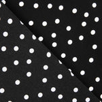Koshibo Polka Dots 7mm Schwarz-Weiß - Ribes y Casals