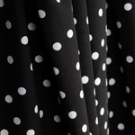 Koshibo Polka Dots 7mm Schwarz-Weiß - Ribes y Casals