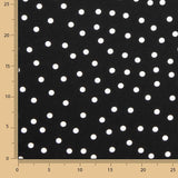 Koshibo Polka Dots 7mm Schwarz-Weiß - Ribes y Casals