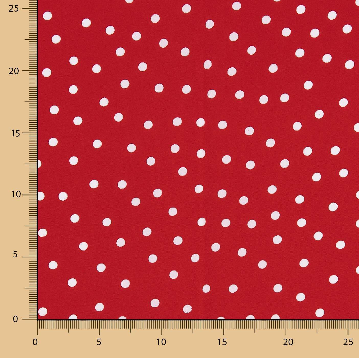 Koshibo Polka Dots 7mm Rot-Weiß - Ribes y Casals